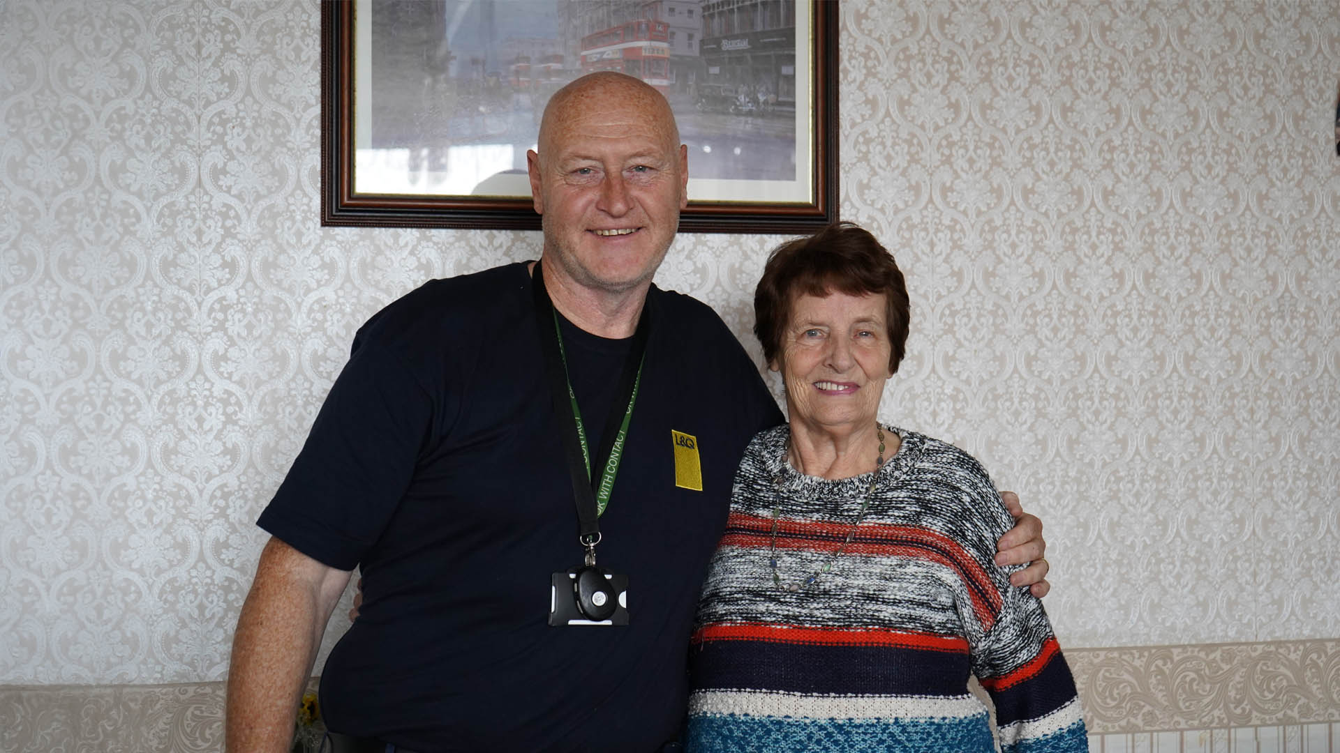 Joyce Vale and Raymond Stares
