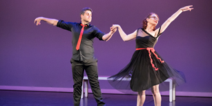 Couple dancing